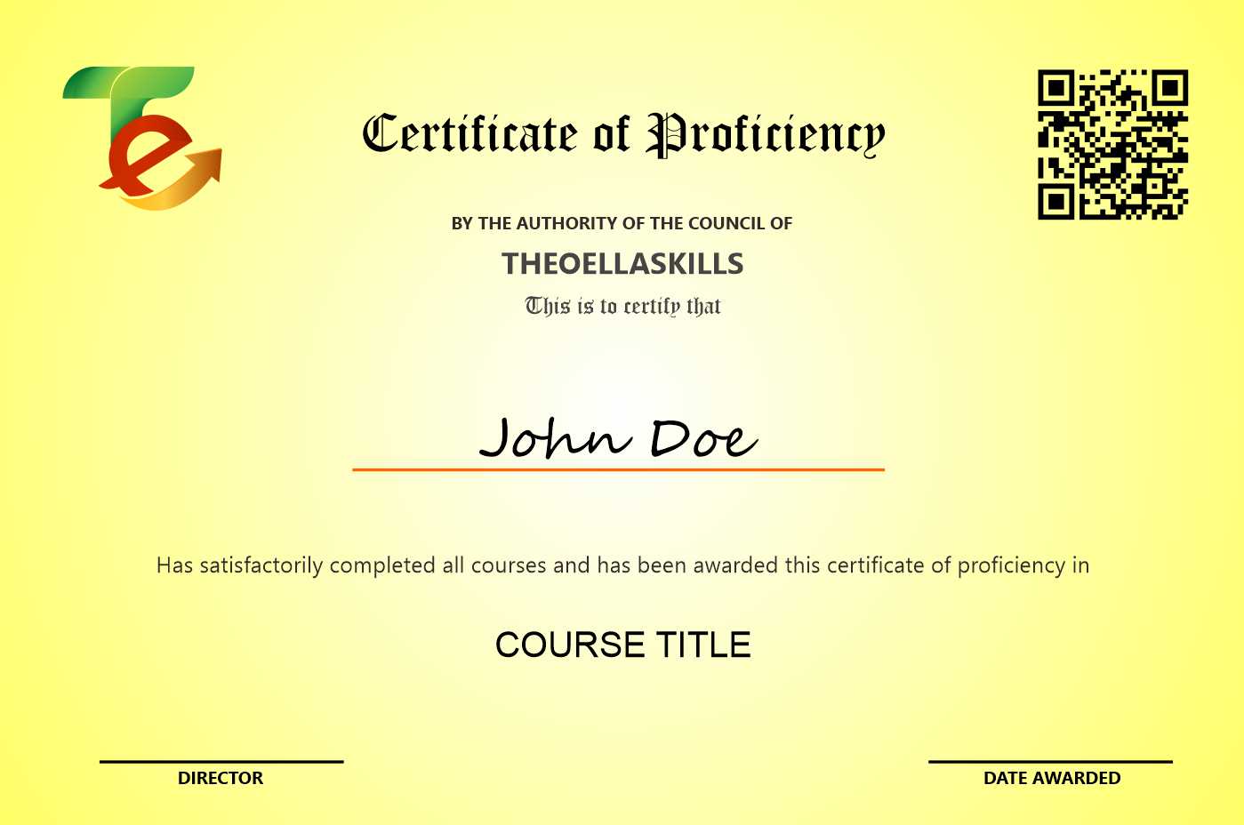 Proficiency Certificate Meaning In Tamil